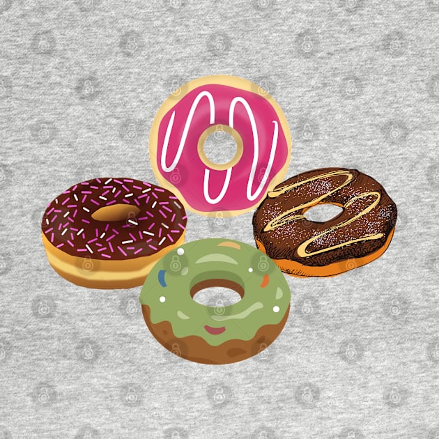 Donuts Graphic Artwork by GoodyL